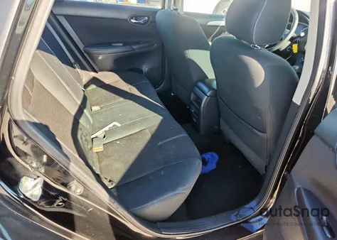 2018 Nissan Sentra из США, поврежденный, VIN 3N1AB7AP6JY272078